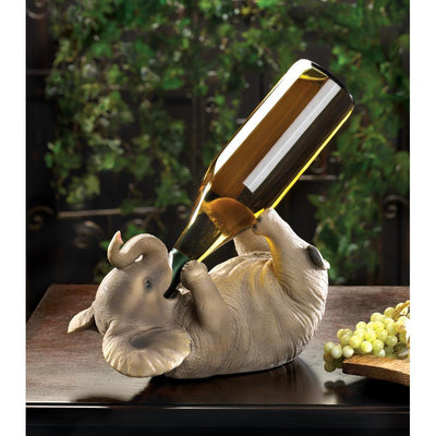 Playful Elephant Wine Holder - crazydecor