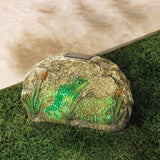 Magical Motion Frog Garden Stone - crazydecor