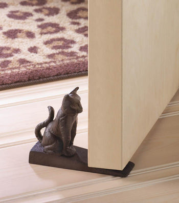 Cute Kitty Cat Door Stopper - crazydecor