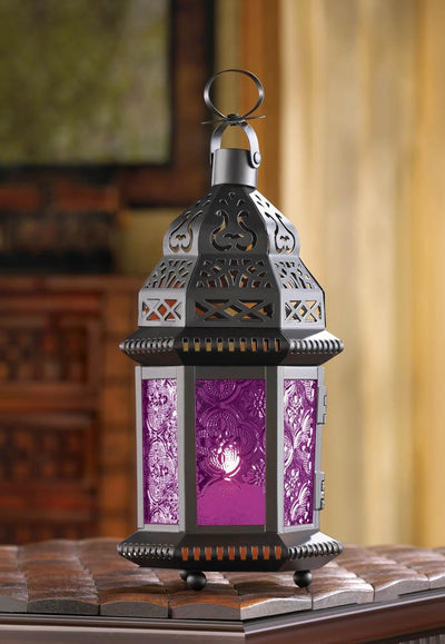 Mulberry Moroccan Lantern - crazydecor