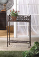 Cast Iron Plant Stand - Two-Tier - crazydecor