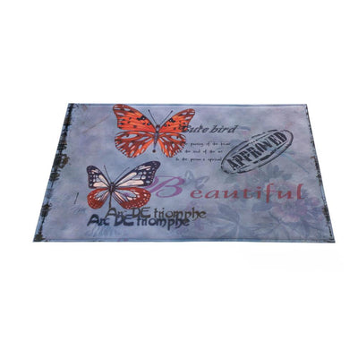 Artistic Butterfly Floor Mat - crazydecor