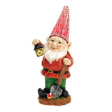 Little Lantern Gnome Solar Statue - crazydecor