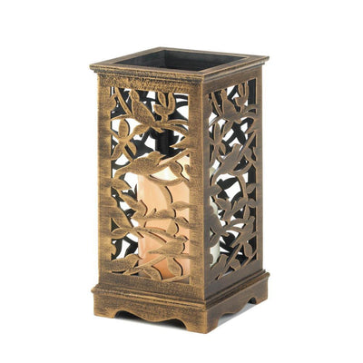 Songbird Cutout LED Candle Stand - crazydecor