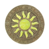 Bursting Sun Glowing Stepping Stone - crazydecor