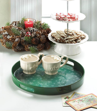 Snowflake Serving Tray - crazydecor