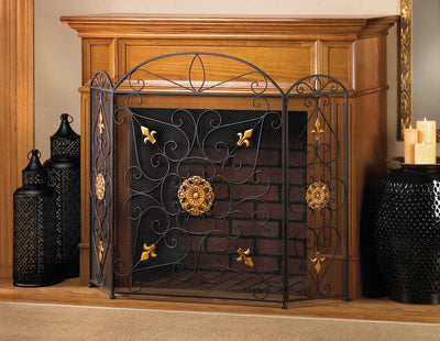 Splendor Fireplace Screen - crazydecor