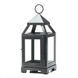 Silver Mini Contemporary Lantern - crazydecor