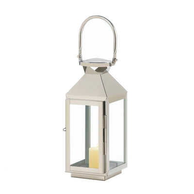 Manhattan Stainless Steel Lantern (S) - crazydecor