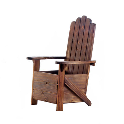 Wooden Adirondack Chair Planter - DreamyDecor