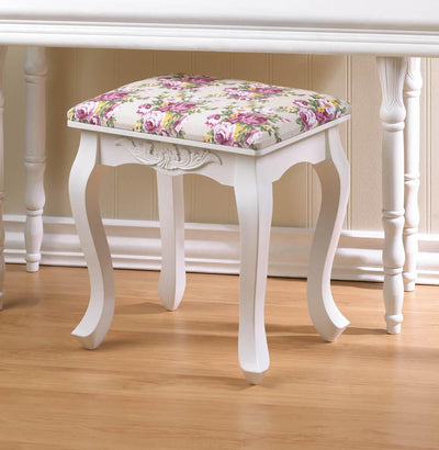 Floral Oasis Stool - crazydecor