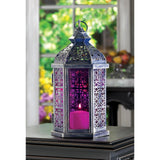 Enchanted Amethyst Candle Lamp - crazydecor