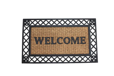 Bold Border Welcome Mat - crazydecor