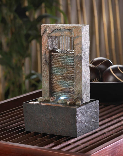 Cascading Water Tabletop Fountain - crazydecor