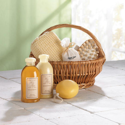 Ginger Therapy Bath & Body Gift Basket - crazydecor