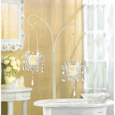 Mini-Chandelier Votive Stand - crazydecor