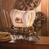 Western Wagon Table Lamp - DreamyDecor