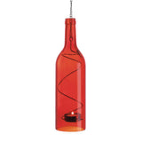 Orange Bottle Hanging Candle Holder - crazydecor