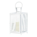 Large White Horizon Lantern - crazydecor