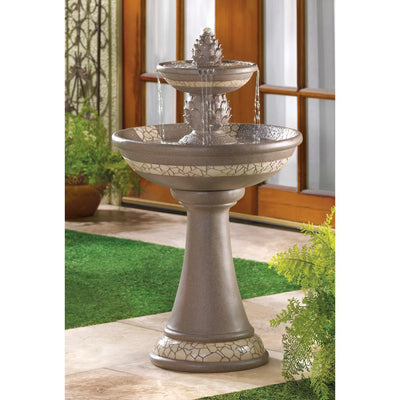 Mosaic Courtyard Fountain - crazydecor