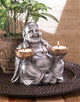 Sitting Buddha Candle Holder - crazydecor