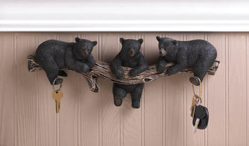 Black Bear Wall Hooks - crazydecor