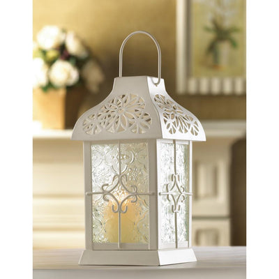 Gazebo Daisy Candle Lantern - crazydecor