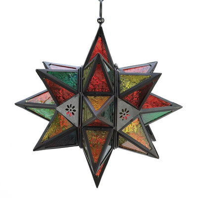 Moroccan-Style Star Lantern - crazydecor