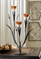 Dawn Lilies Candleholder - crazydecor