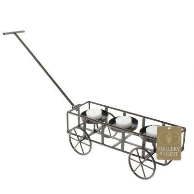 Garden Wagon Candle Holder - crazydecor