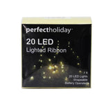 20 LED Ribbon String Light - Warm White - crazydecor