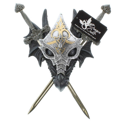 Armored Dragon Wall Crest - crazydecor