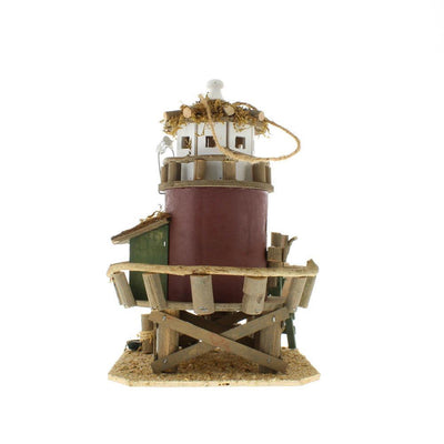 Island Paradise Wood Bird House - crazydecor