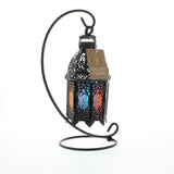 Rainbow Moroccan Stand Lantern - crazydecor