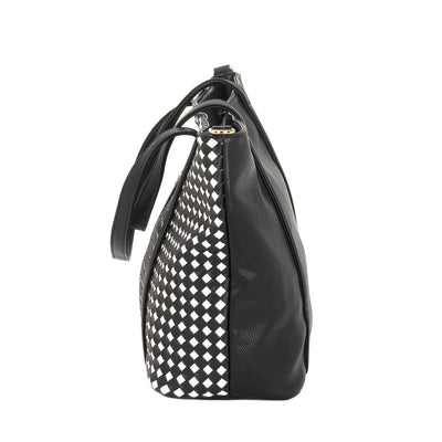 Checkered Tote Bag - crazydecor