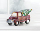 Lighted Christmas Truck Decor - crazydecor