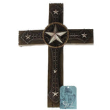 Rustic Cowboy Wall Cross - crazydecor