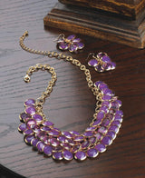 Radiant Orchid Circlet Jewelry Set - crazydecor