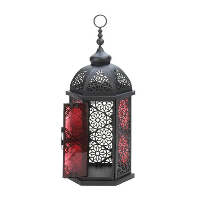 Paprika Moroccan Lantern - crazydecor