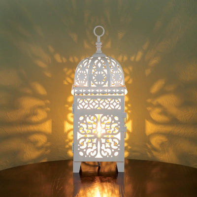 Large Scrollwork Table Lamp - crazydecor