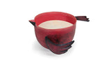 Red Apple Birdie Candle - crazydecor