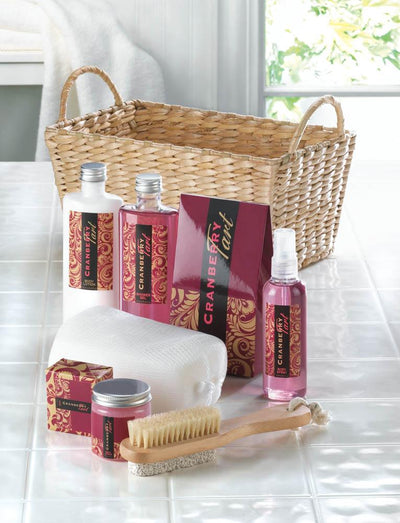 Cranberry Tart Spa Set - crazydecor