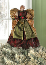 Christmas Angel Doll Tree Topper - crazydecor