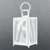 Large White Horizon Lantern - crazydecor