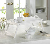 White Folding Tray - DreamyDecor