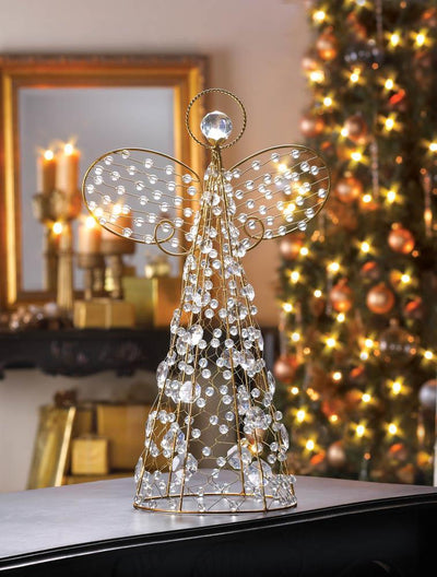 Beaded Angel Decor - crazydecor