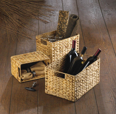 Straw Nesting Baskets - crazydecor