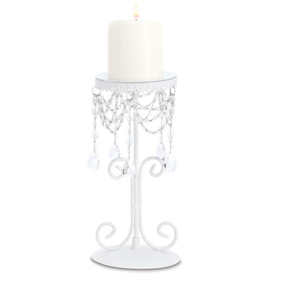 Elegant Beaded Candle Holder - crazydecor