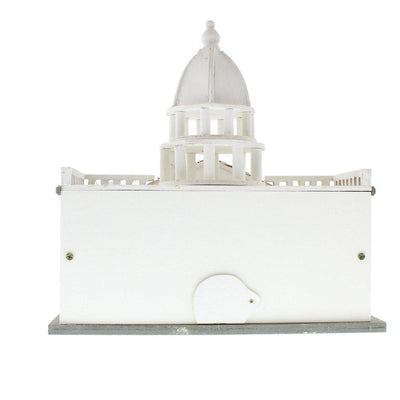 White House Birdhouse - DreamyDecor