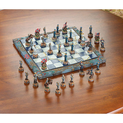 Civil War Chess Set - crazydecor